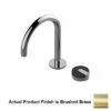 Graff G-11522-R2MB-L1BB-BB MOD+ 8 15/16" H, 1.2 GPM 2 Hole Lavatory Faucet In Brushed Brass -AF SUPPLY Sales Store g11522r2mbl1bbbb