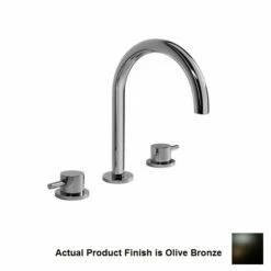 Graff G-6111-LM41B-OB M.E.25 Widespread Lavatory Faucet In Olive Bronze