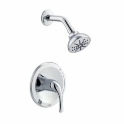 Gerber G00G9314TC Maxwell 2.0 GPM, 6-7/8" H X 7-1/2" W Single Handle Shower Only Trim Kit And Treysta Cartridge In Polished Chrome -AF SUPPLY Sales Store g9314tc