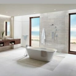 Toto ABF992X#01DCP Neorest Freestanding Bathtub With Drain In Cotton White -AF SUPPLY Sales Store image