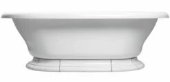 KOHLER K-700-0 Vintage Collection 72" L X 42" W X 24" H Free Standing Bath Tub For Two-Person Bathing With Center Drain In White -AF SUPPLY Sales Store k700w 1