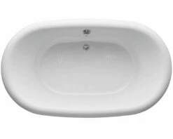 KOHLER K-700-0 Vintage Collection 72" L X 42" W X 24" H Free Standing Bath Tub For Two-Person Bathing With Center Drain In White -AF SUPPLY Sales Store k700w 2