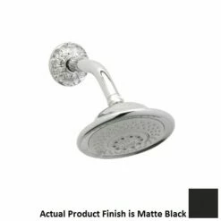 Phylrich K833/040 Wall Mount Multi-Function Round Showerhead With 8" Shower Arm