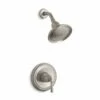 Kohler TS396-4E-BN Devonshire 2.0 GPM Rite-Temp Shower Valve Trim With Lever Handle And Showerhead In Vibrant Brushed Nickel -AF SUPPLY Sales Store kts3964ebn