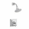 Kohler TS462-4S-CP Memoirs Stately 2.5 GPF Rite-Temp Shower Valve Trim With Lever Handle And Showerhead In Polished Chrome -AF SUPPLY Sales Store kts4624scp