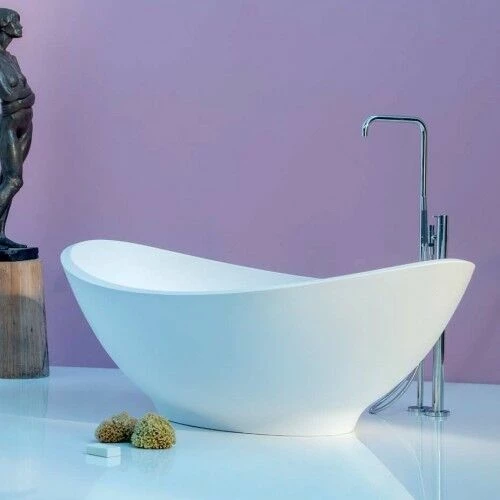 Rapsel LVTR 018 Lavasca Freestanding Bathtub In Shiny White Titanic Resin With Up&down Drain System, Dimension 2000 X 1100 X H 710 Mm 3 Rapsel LVTR 018 Lavasca Freestanding Bathtub In Shiny White Titanic Resin With Up&down Drain System, Dimension 2000 X 1100 X H 710 Mm