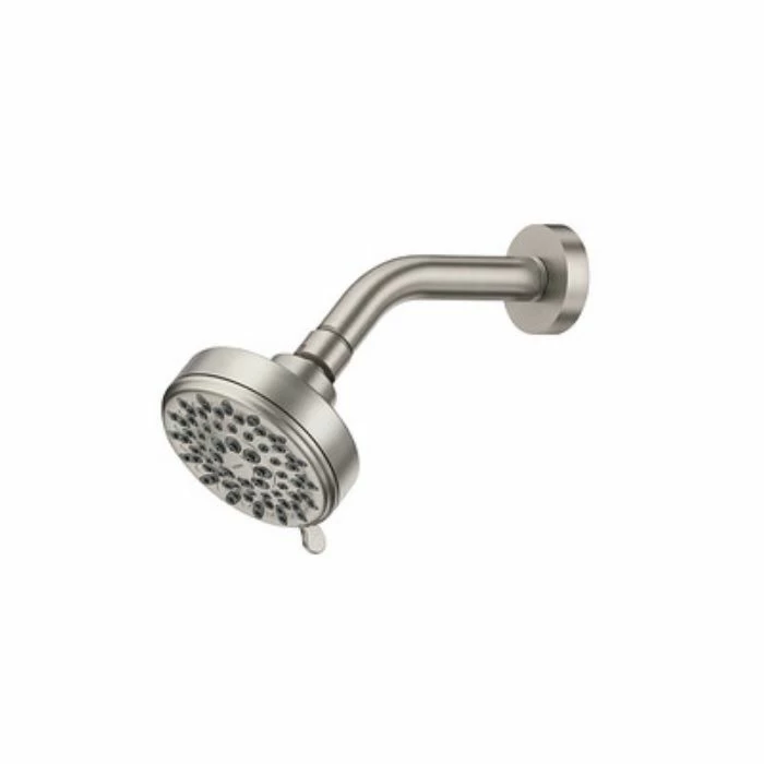 Moen 20090SRN 2.5 GPM Ignite™ Resist 3-3/4" D Spray Spot Wall Mounted Five Function Shower Head In Brushed Nickel 3 Moen 20090SRN 2.5 GPM Ignite™ Resist 3-3/4" D Spray Spot Wall Mounted Five Function Shower Head In Brushed Nickel