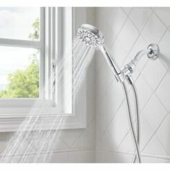 Moen 209H0 Ignite™ 1.75 GPM Wall Mounted Five Function Hand Shower With Bracket & Hose In Chrome -AF SUPPLY Sales Store moe209h0 6 1