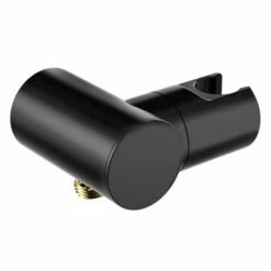 Moen A755BL Wall Mounted Hand Shower Bracket With Drop Elbow In Matte Black