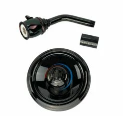 Moen RT2345 Monticello Inspirations Pressure Balance Trim & Showerhead In Black Opal (Less Handle Insert)