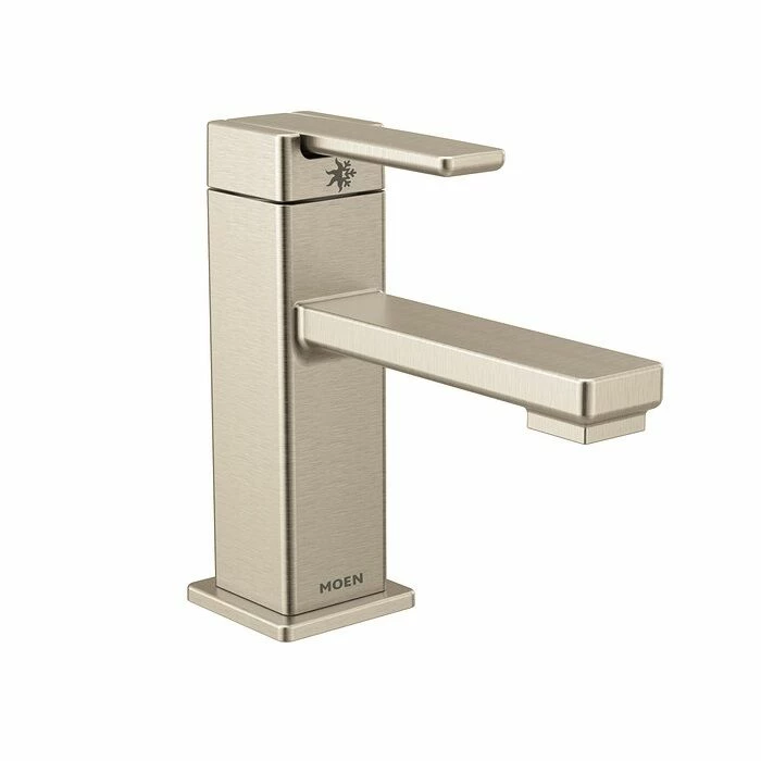 Moen S6710BN 90 Degree One-Handle Low Arc Bathroom Faucet In Brushed Nickel 3 Moen S6710BN 90 Degree One-Handle Low Arc Bathroom Faucet In Brushed Nickel