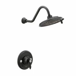 Moen TS32102BL Weymouth Posi-Temp Shower Only In Matte Black