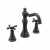 Moen TS42114BL Weymouth Two-Handle Bathroom Faucet In Matte Black -AF SUPPLY Sales Store moets42114bl