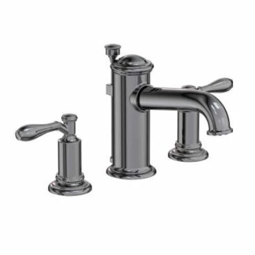 Newport Brass 2550/30 Ithaca Widespread Lavatory Faucet In Midnight Chrome 3 Newport Brass 2550/30 Ithaca Widespread Lavatory Faucet In Midnight Chrome