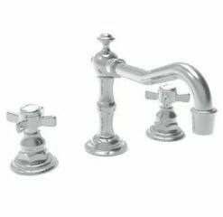 Newport Brass 1000/15 1000 Series Widespread Lavatory Faucet In Polished Nickel