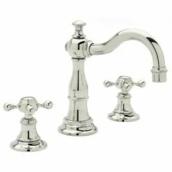 Newport Brass 1760/26 Double Handle Widespread Lavatory Faucet In Polished Chrome