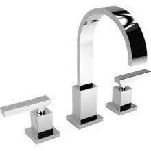 Newport Brass 2040/26 Secant Double Handle Widespread Lavatory Faucet In Polished Chrome