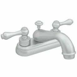 Newport Brass 801/15S Annabella Double Handle Centerset Lavatory Faucet In Satin Nickel