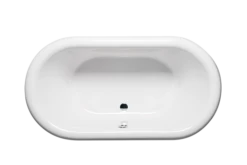 Americh RIA-7135-TO Freestanding Bathtub With Integral Waste, Overflow And Pedestal Base, White Finish -AF SUPPLY Sales Store ria 7135 to 1