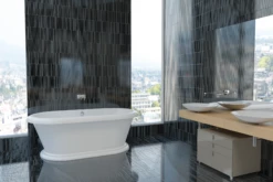 Americh RIA-7135-TO Freestanding Bathtub With Integral Waste, Overflow And Pedestal Base, White Finish -AF SUPPLY Sales Store ria 7135 to 2