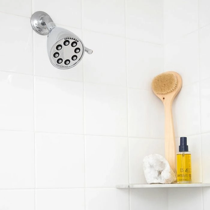 Speakman S-2251-E2 Icon 8 Jet Brass Shower Head E2, 2.0 GPM In Polished Chrome 7 Speakman S-2251-E2 Icon 8 Jet Brass Shower Head E2, 2.0 GPM In Polished Chrome - Image 5