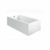 MTI S91-WH-DI Andrea 1 Designer 72" Drop In Acrylic Soaking Tub With Reversible Drain Placement And Overflow In White (Closeout) -AF SUPPLY Sales Store s91dicwh 3
