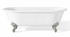Cheviot 2127-WW-CH REGAL Cast Iron Bathtub With Continuous Rolled Rim