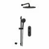 Aquabrass ABSZSHOWERBOX01EBK Shower Faucet System In Electro Black (Rough Valve Sold Separately) -AF SUPPLY Sales Store showerbox01ebk