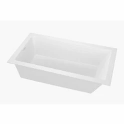 Davinci SRG6032DTNCINMW SRG Series Drop-In Tub 60" L X 32" W X 18" H Solid Surface In Matte White