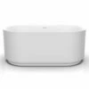 Davinci SRG6032FTNBINMW SRG Series Free Standing Tub 60" L X 32" W X 24" H Solid Surface In Matte White -AF SUPPLY Sales Store srg6032ftnbinmw