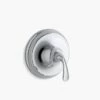 Kohler T10277-4-CP Forte Sculpted Rite-Temp Pressure Balancing Valve Trim Requires Valve In Polished Chrome -AF SUPPLY Sales Store t10277 4 cp