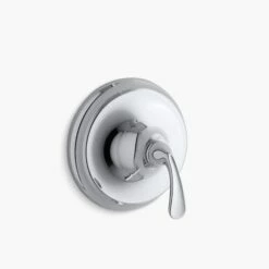 Kohler T10277-4-CP Forte Sculpted Rite-Temp Pressure Balancing Valve Trim Requires Valve In Polished Chrome