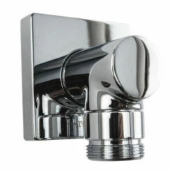 Toto TBW02013U#CP Wall Outlet For Handshower, Square In Polished Chrome