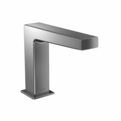 Toto TLE25006U1#CP Axiom® EcoPower Or AC Powered 0.5 GPM Deck Mounted Single Hole Touchless Sensor Bathroom Faucet Without Drain Assembly In Polished Chrome
