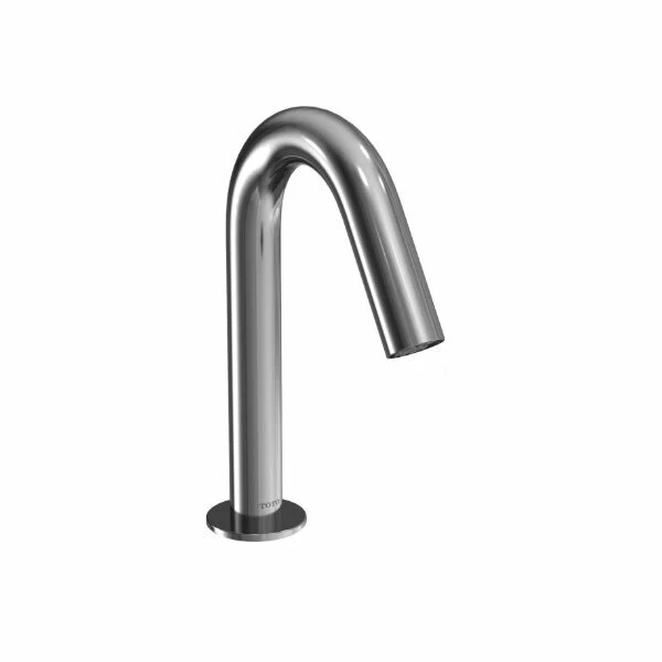 Toto TLE26001U2#CP Helix ECOPOWER Or AC Powered 0.35 GPM Single Hole Touchless Bathroom Faucet Spout With 20 Second On-Demand Flow In Polished Chrome 3 Toto TLE26001U2#CP Helix ECOPOWER Or AC Powered 0.35 GPM Single Hole Touchless Bathroom Faucet Spout With 20 Second On-Demand Flow In Polished Chrome