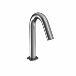 Toto TLE26006U1#CP Helix ECOPOWER Or AC 0.5 GPM Touchless Bathroom Faucet Spout, 10 Second On-Demand Flow In Polished Chrome