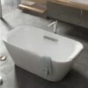 Toto ABF992X#01DCP Neorest Freestanding Bathtub With Drain In Cotton White -AF SUPPLY Sales Store toto 3