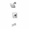 American Standard TU353502.002 Townsend Tub And Shower Trim Package With 2.5 GPM Single Function Shower Head In Polished Chrome -AF SUPPLY Sales Store tu353502002 1