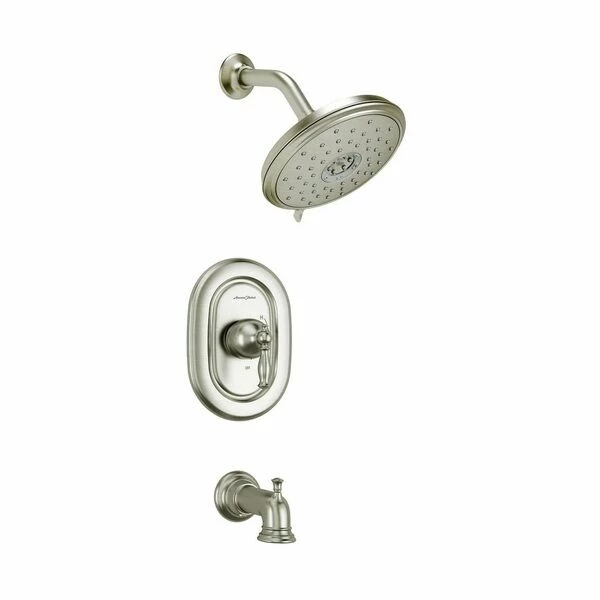 American Standard TU440508.295 Quentin Tub And Shower Trim Package With 1.8 GPM Multi Function Shower Head In Brushed Nickel 3 American Standard TU440508.295 Quentin Tub And Shower Trim Package With 1.8 GPM Multi Function Shower Head In Brushed Nickel