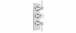 Samuel Heath V602-TL-CP Style Moderne Concealed Shower Trim Set