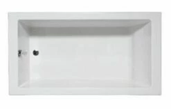 Americh Wright WR-6036-TD-ADA-W 60" X 36" X 22" Turn Drain Tub, White Finish (ADA Compliant)