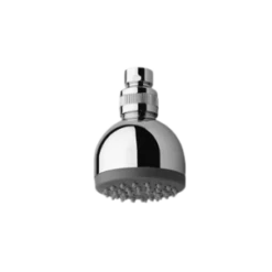 Zucchetti Z94185 Shower Head "MIDA" Simple Jet With Anti-Limescale System And Ball-Joint